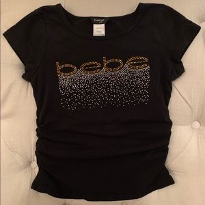Bebe Girls Ruched t-shirt